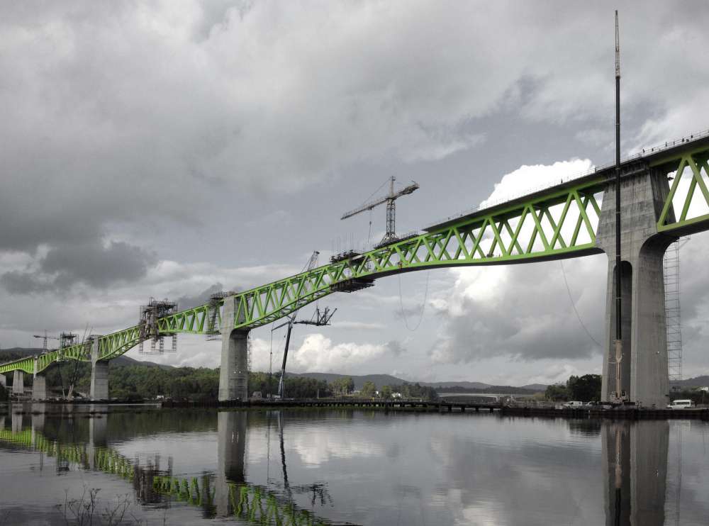 Viaducto sobre el Río Ulla