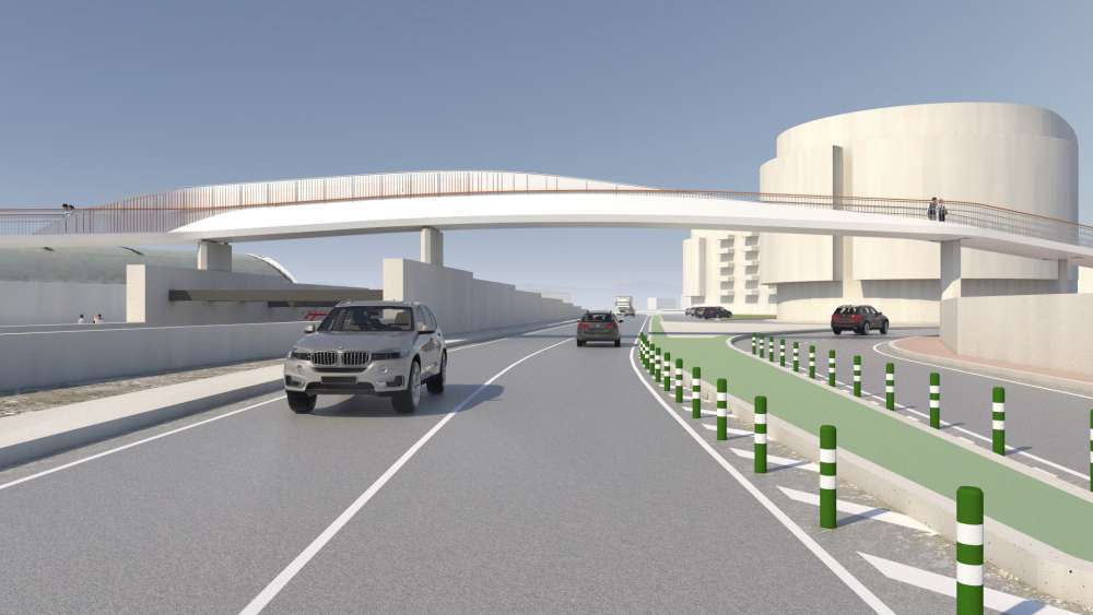 Pasarela peatonal Correntías