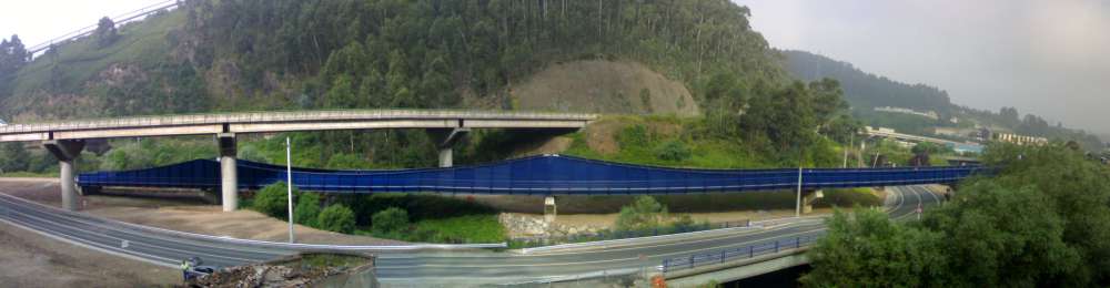 Tramo Avilés-Gijón en By-pass con el Ramal Aboño-Sotiello