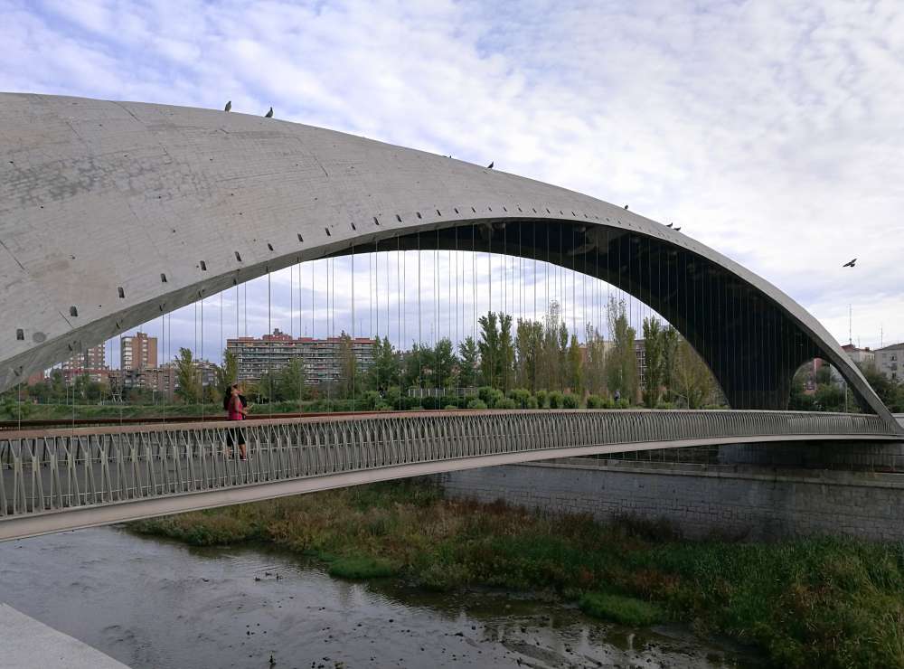 Pasarelas Cáscara del Invernadero y del Matadero. MadridRío