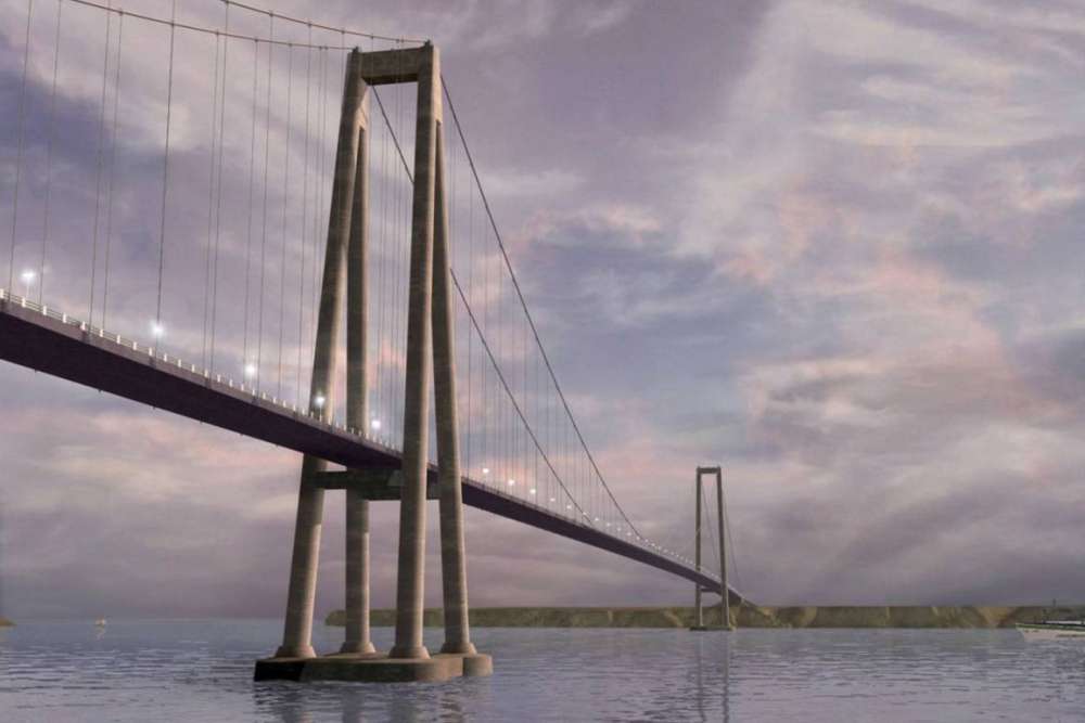 Puente sobre el Canal del Chacao