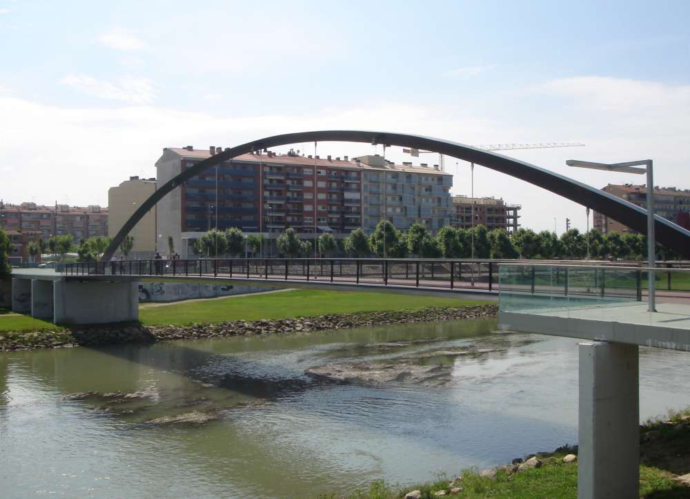 Pasarela peatonal sobre el rio Segre II