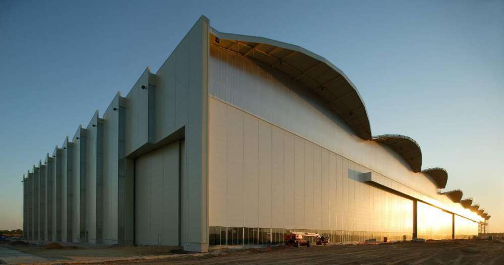 Hangar para Montaje Final del Avión A400M 