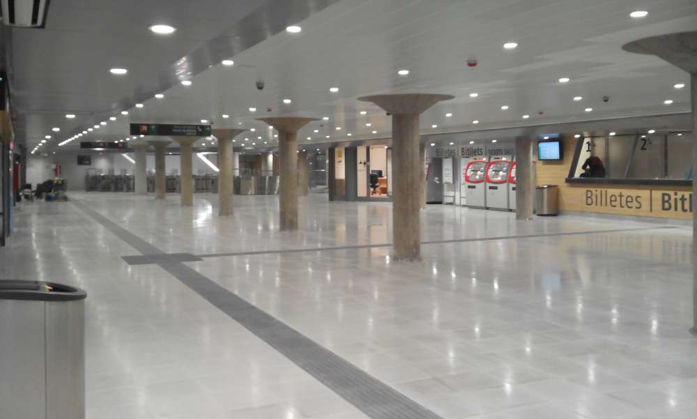 Remodelación Estación Passeig de Gràcia 