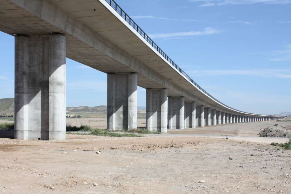 LAV Madrid-Alicante. Viaductos Acequia del Rey y del Cordel de Sax