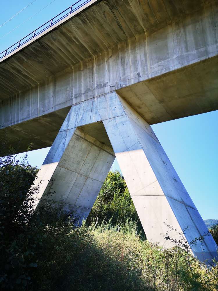 Eje Atlántico Alta Velocidad. Viaducto de Sar