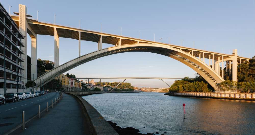 Nuevo puente sobre el río Duero