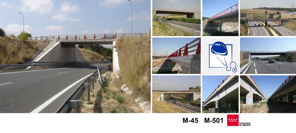 Inspecciones principales de puentes para la M-45 y M-501. 