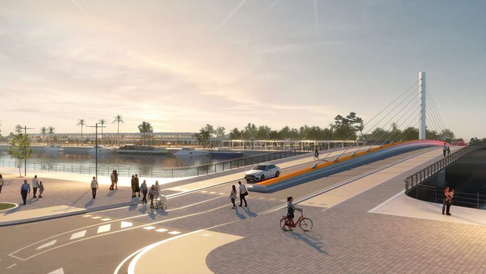 Puente sobre el río Guadalete